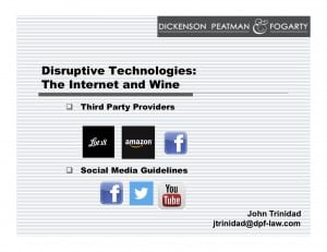 COVER - Trinidad Presentation Wine and Internet