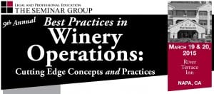 2015 Best Practices Winery Operations